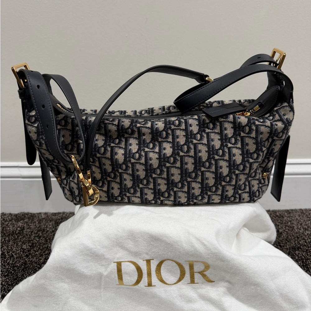 Dior Large D-Journey Oblique Monogram Bag